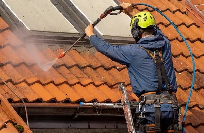Démoussage et hydrofuge de toiture à Gressey